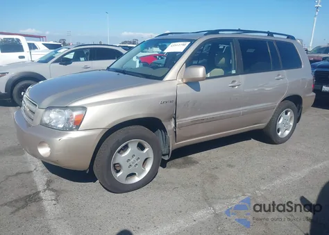 2005 Toyota Highlander Limited V6 из США, поврежденный, VIN JTEEP21AX50129631